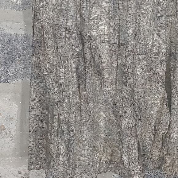 YANSI FUGEL long wide pleat full sweep skirt cotton double layer - Picture 3 of 7